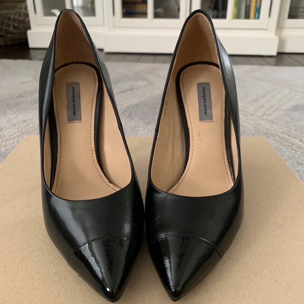Classiques Entier Pointed Toe Leather Pumps